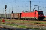 DB 185 338 stands in Grosskorbetha on 10 April 2017.