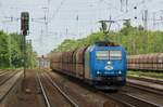 ITL 185 CL-004 passes gently through Recklinghausen Süd on 22 May 2017.