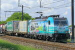 Lineas 186 454 Bombardier Traxx  No Time to Waste  livery. 02-06-2025