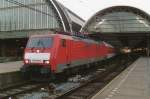 DBS 189 028 with CityNightLine to Vienna is about to leave Amsterdam Central Station on 24 October 2009.