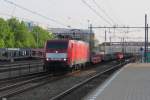 189 070 with train 47526 at 's Hertogenbosch on 3 May 2013.