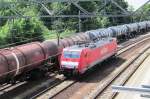 189 089 light-running through Dordrecht Centraal, 18 June 2013.

