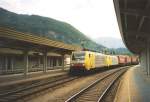 Scanned picture of MRCE/DispoLok 189 907 passing through Kufstein on 26 May 2008.