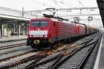 DB 189 047 with coal train to Maastricht passes through 's Hertogenbosch on 22 August 2013.