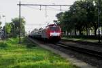 On 2 October 2013 189 026 with train 47525 speeds through Wijchen.