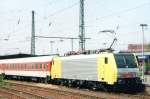 Dispolok (nowadays MRCE) 189 932 calls at Dortmund Hbf on 14 May 2007.