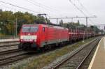 DB 189 023 passes Boxtel on a grey 24 October 2015.