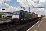 MRCE 189 210 thunders through Blerick on 18 July 2016.