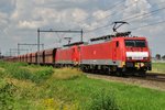 Ore train with 189 038 passes Horst-Sevenum on 18 July 2016.