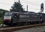 SBB 189 115 stands at Tilburg on 9 July 2016.