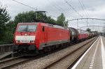 Unit-Cargo mit 189 023 durchfahrt am 16 Juli 2016 Zwijndrecht.