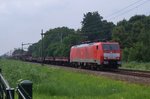 DB 189 074 passes Dordrecht Zuid toward Kijfhoek on 23 July 2016.