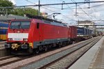 DB 189 040 passes through Dordrecht on 16 July 2016.