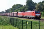 Ore train with 189 045 passes Dordrecht Bezuydendijk on 26 Augustus 2016.