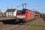  FORD-train with 189 052 passes in Dillingen (Saar) on 27 March 2017.