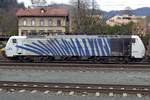 Lokomotion 189 914 stands in Kufstein on 4 April 2017.