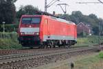 DB 189 050 runs solo at Venlo on 22 August 2018.