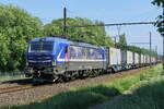 RTB Cargo 193 565 Siemens Vectron with a container train.