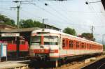 S-Bahn 420 001 stood on 30 May 2006 in Rosenheim.