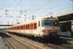 S-Bahn 420 501 stood on 30 May 2006 in Rosenheim.
