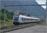 The two Stuttgart DB S-Bahn trains Stuttgart 430 236 and 727 have reached Villeneuve.