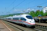 ICE 406 053 speeds through Weil-am-Rhein on 15 September 2011.