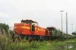 Scanned picture of Neusser Eisenbahn VIII/8 at Kaldenkirchen on 11 August 2006.