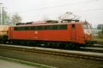 Scanned picture of 150 056 at Emmerich on 13 February 1998.