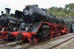 Ex-DB 01 008 stands in Bochum-Dahlhausen on 16 September 2016.