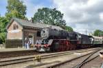 Beekbergen sees 50 0073 entering with a steam shuttle on 6 September 2015.