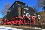 PLinted 50 245 is seen on 29 December 2024 at Triberg station.