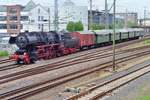 On 28 April 2018 Kriegslok 52 8195 leaves Trier. 