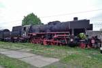 Ty2-38 stands in Jaworzyna Slaksa. She is an ex-DRG Kriegslok 52. 