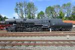 On 20 May 2018, steamer 52 5804 was photographed at the DDM in Neuenmarkt.