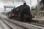 UEF's 58 311 readies herself for a steam train to Seebrugg at Titisee on 30 December 2025.