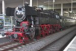 Steam special with 65 018 stands in Breda on 10 September 2016.