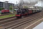 Steamer 78 468 hauls an extra train out of Trier on 29 April 2018 during the Dampgfspektakel RLP 2018