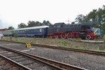 Prototype loco 66 002 (a class of which just two were build) stands in the railway museum in BOchum-Dahlhausen on 16 September 2016.