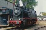 ElnA/DME 184 stands at the DGEG-Museum Bahnwelt Darmstadt-Kranichstein on 30 May 2014.