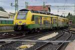 VENTUS is the name, GySEV gives to the Siemens Desiro Mainline and on 16 September 2024 Ventus 4746 308 slowly enters Sopron with a service from Ebenfurth.