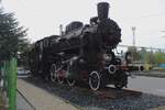 Plinthed GySEV steamer 324-1518 was caught on camera on a grey an drizzly morning of 16 September 2024 in Sopron.