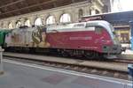 GySEV 470 501 celebrates the 175th birthday of Empress Elisabeth -better known as Sisi- on 10 September 2018 at Budapest Keleti.