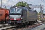 Locomotive 191 030 enters the stabling yard of Ferrara station. May 8th, 2025