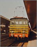 Many years ago, I was able to photograph the FS shunting locomotive E 321 009 at Roma Termini.