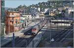 The FS Trenitalia ETR 610 011 as an EC from Geneva to Domodossola, stopping in Montreux.