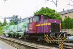 Vegetation control/extinction train at Wasserbillig with CFL 1032 on 1 June 2009.