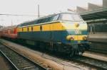 On 24 July 1998 NMBS 5510 stands in Luxembourg Gare Central.