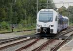 On 22 September 2024 Arriva 456 calls at Sittard as regional train from Heerlen.