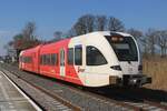 Arriva 255 'HARM EDENS' calls at Hemmen-Dodewaard on 19 March 2025.