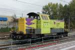 RailFeeder RRF 106 -a former NMBS Class 73- waits at Rotterdam Centraal on 16 October 2013.